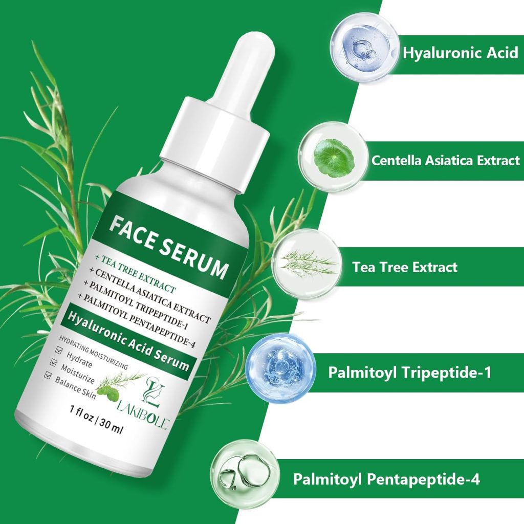 LAKIBOLE 2% Hyaluronic Acid Serum for Deep Hydration