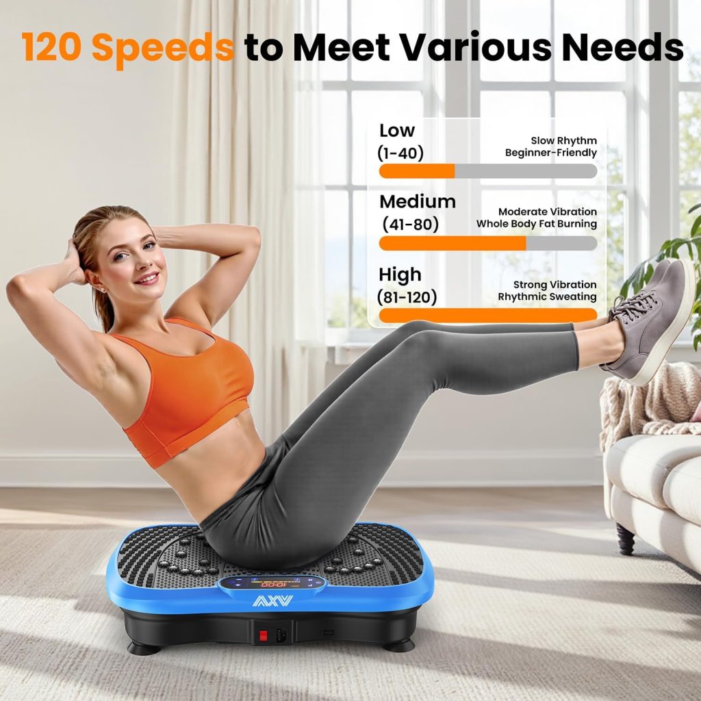 AXV Vibration Plate Fitness Platform: The Ultimate Full-Body Shaker for Weight Loss and Wellness