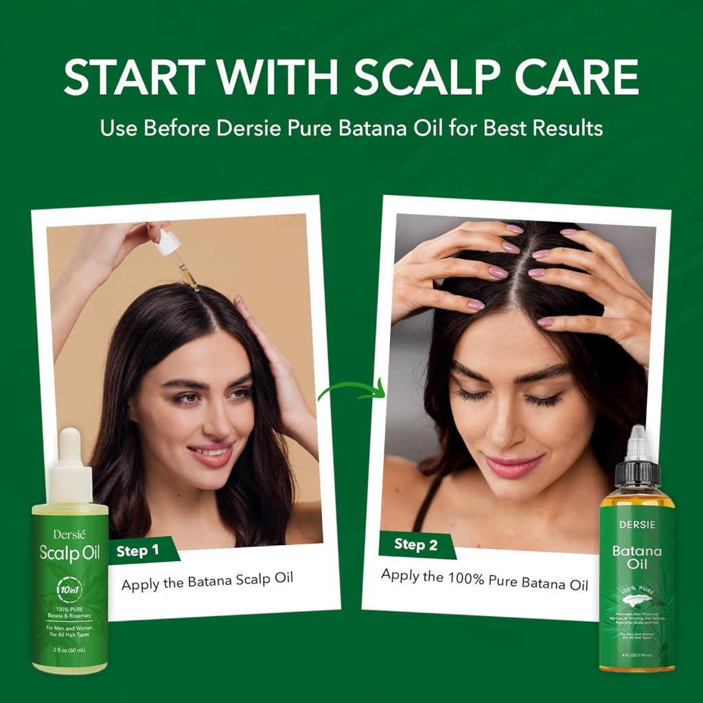 Scalp Oil for Hair Loss & Thinning Hair – Natural Growth Care
