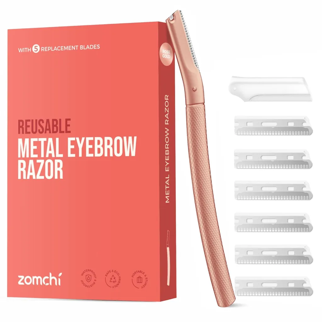 ZOMCHI Eyebrow Razor – Gentle Precision for Smooth, Defined Brows