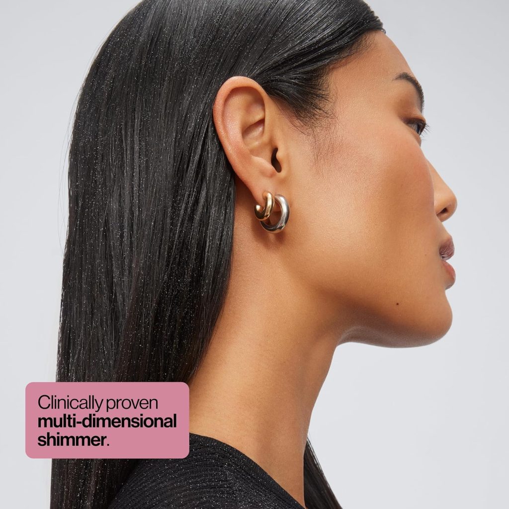 A lightweight glitter spray that adds instant silver shimmer to hair and skin. Designed for temporary glam without sticky residue or heavy buildup.