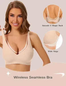 Deep V Bras for Women – Comfortable Lift Without Wires
