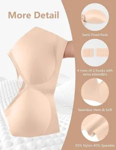 Deep V Bras for Women – Comfortable Lift Without Wires