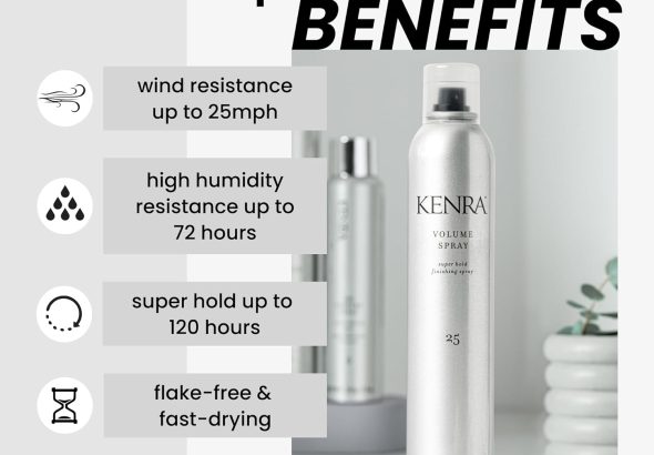 Kenra Volume Spray 25 Review – Strong Hold, Humidity Proof