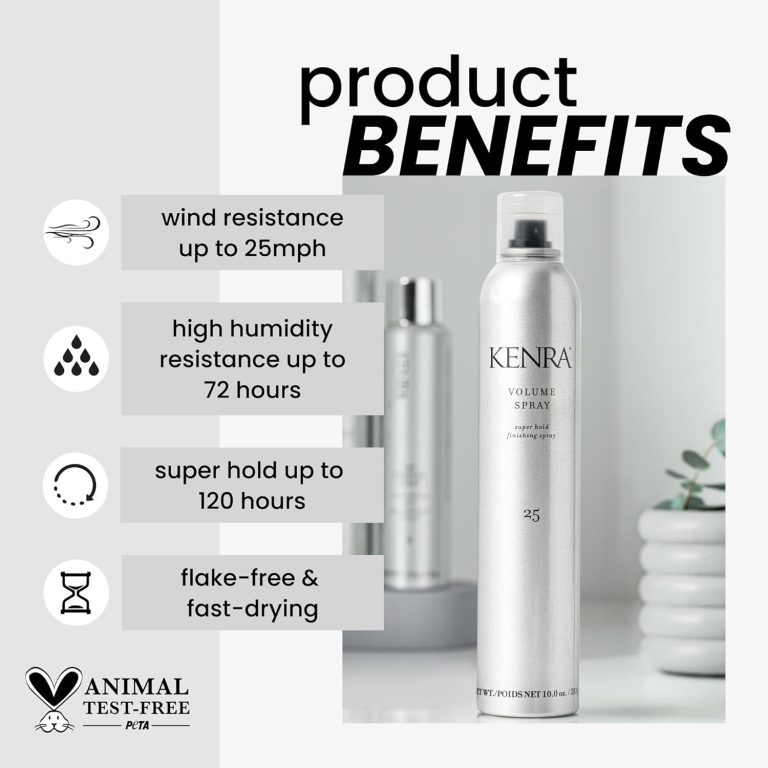 Kenra Volume Spray 25 Review – Strong Hold, Humidity Proof