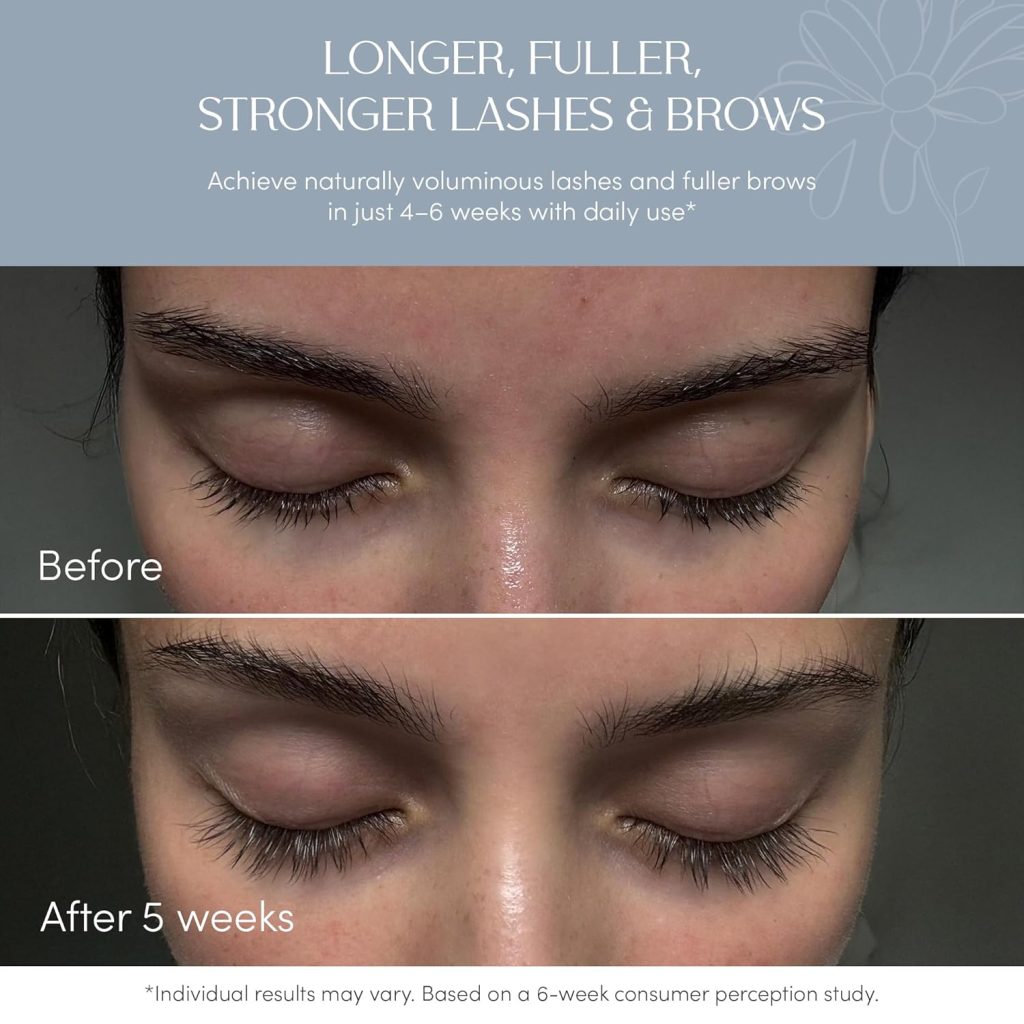 A gentle eyelash growth serum designed to support longer, fuller lashes over time without harsh ingredients. Ideal for sensitive eyes and daily use routines.