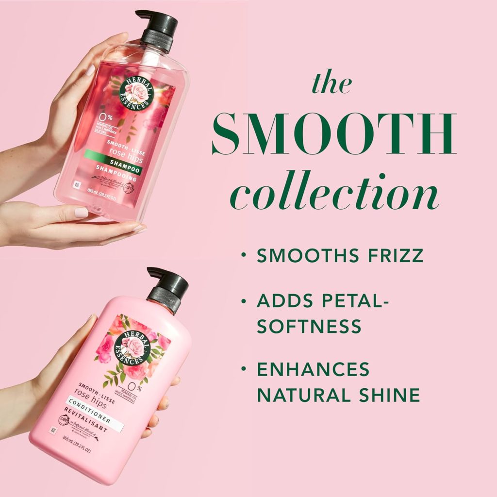 Herbal Essences Smooth Shampoo & Conditioner for Frizz Control