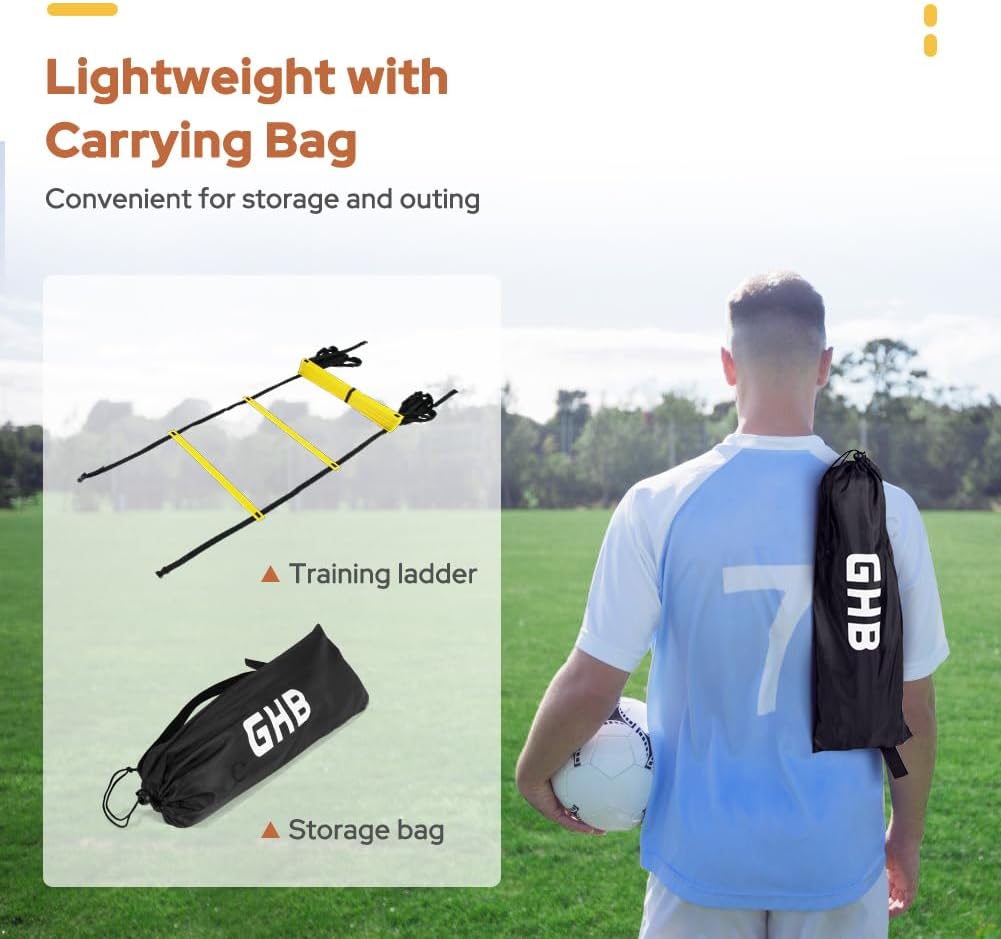 GHB Pro Agility Ladder – Speed, Coordination & Athletic Power
