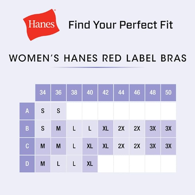 Hanes SmoothTec Wirefree Bra – Seamless Everyday Comfort