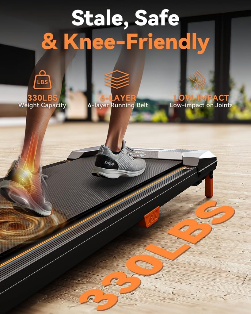 The BestGod Walking Pad Treadmill is a compact incline treadmill designed for home and office use. It allows you to walk while working, helping you stay active without needing a large workout space.