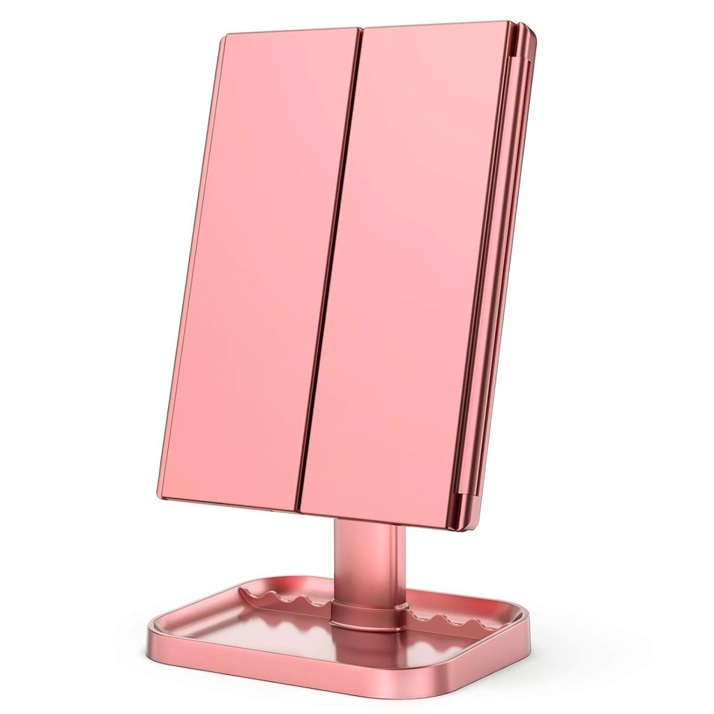 The HUONUL Lighted Makeup Mirror 10X/3X/2X is a portable vanity mirror designed for precision makeup application with adjustable lighting and touch control. After testing it myself, I found it especially helpful for detailed tasks like eyeliner, brow shaping, and skincare routines.
