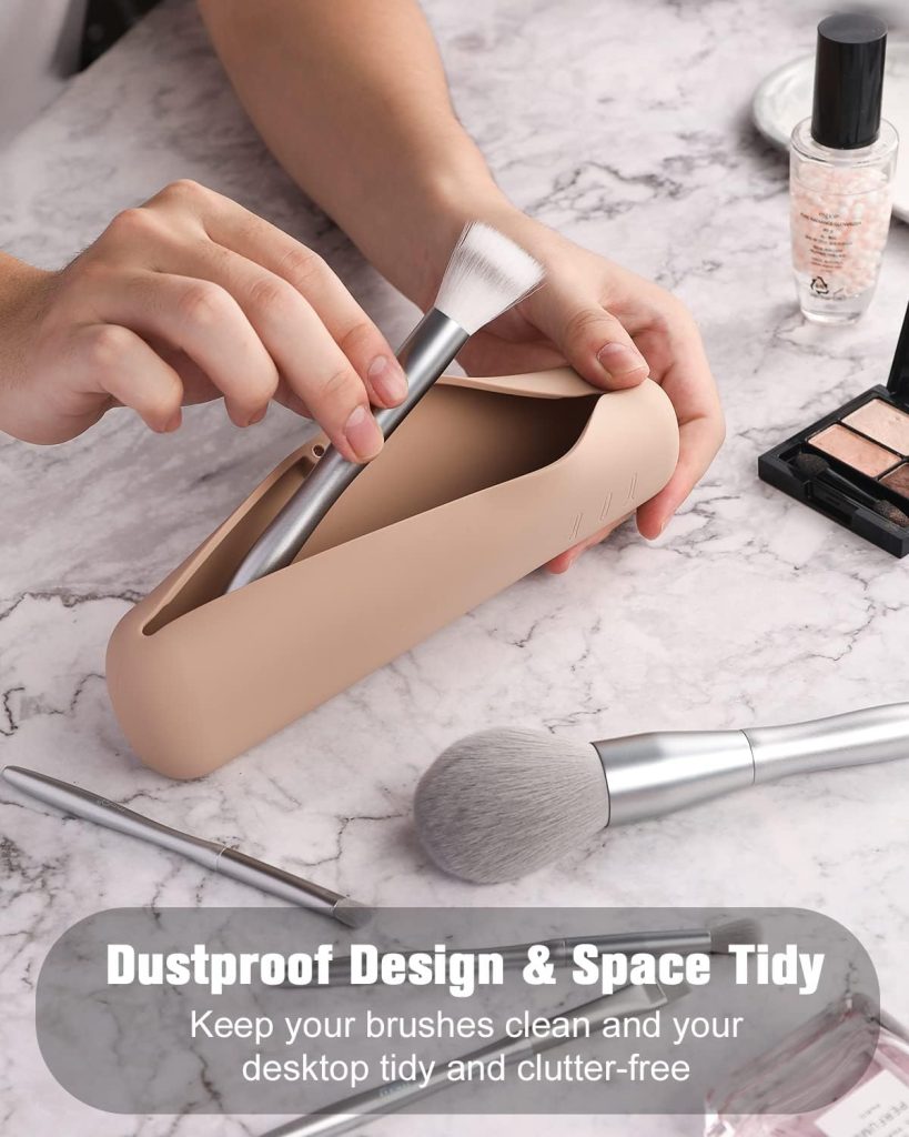 FERYES Magnetic Makeup Brush Holder – Clean & Travel-Safe