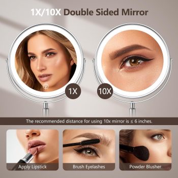 Lighted Makeup Mirror for Flawless Daily Beauty