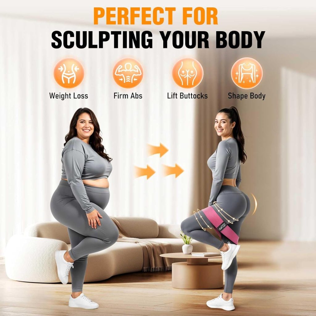 Fabric resistance bands are a simple yet powerful fitness accessory designed to improve strength, flexibility, and muscle activation. These non-slip bands provide a comfortable alternative to traditional rubber bands for home and gym workouts.