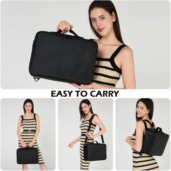 GCZC Travel Makeup Train Case – Organized Beauty On-the-Go