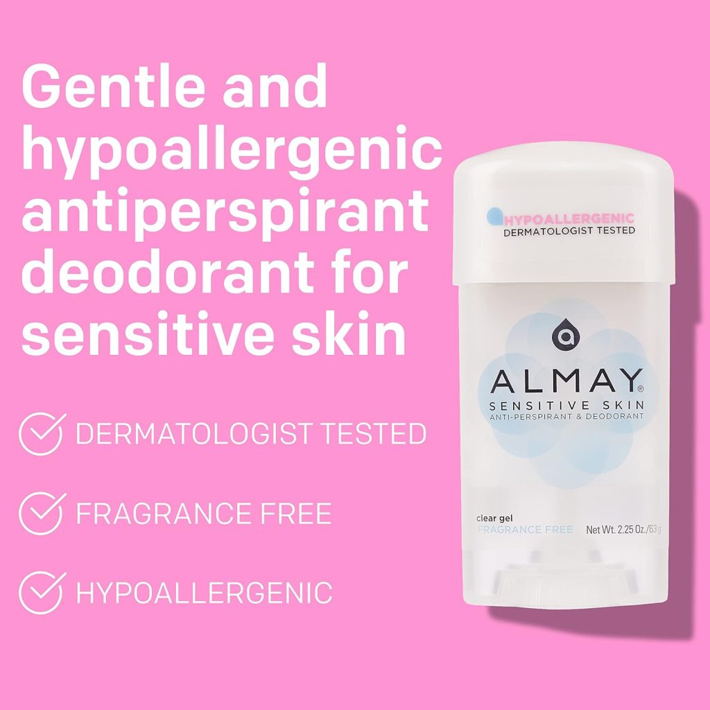 A gentle, fragrance-free gel deodorant designed for women with sensitive skin who need reliable sweat and odor protection.
It focuses on comfort, simplicity, and irritation-free freshness.