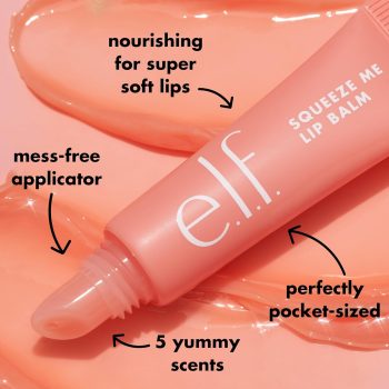 e.l.f. Squeeze Me Lip Balm Strawberry Review: Soft, Hydrated Lips
