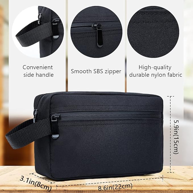 A smart, water-resistant toiletry bag designed to keep your hygiene essentials clean, organized, and accessible wherever you go. Ideal for maintaining freshness and confidence during travel.