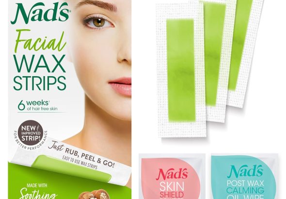 Nad’s Facial Wax Strips Review: Gentle Hair Removal for Women