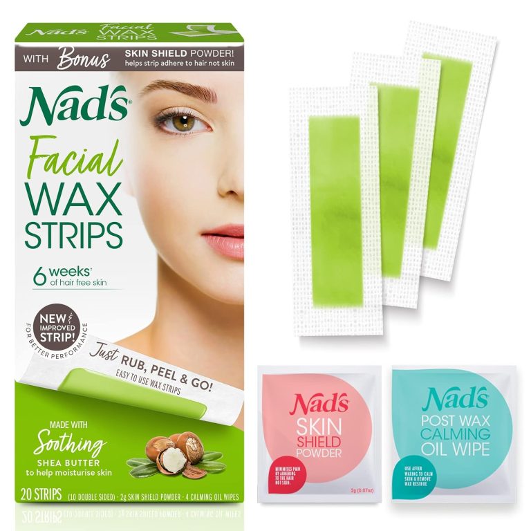 Nad’s Facial Wax Strips Review: Gentle Hair Removal for Women