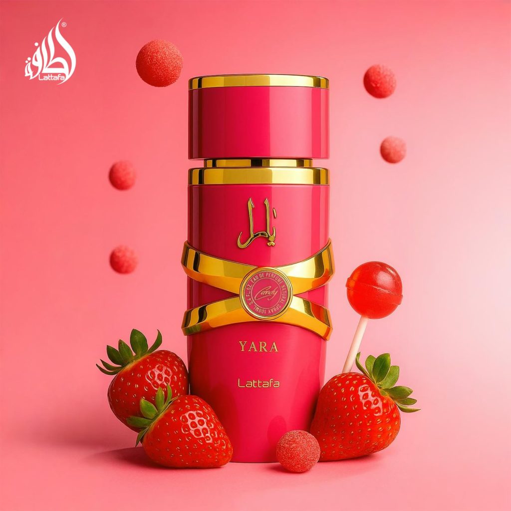Lattafa Yara Candy Eau de Parfum is a soft, sweet, and fruity fragrance designed for everyday confidence. It offers long-lasting freshness without overwhelming sensitive skin.
