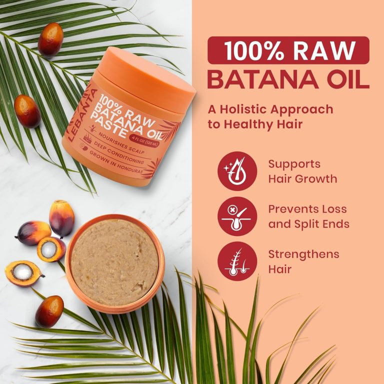 LeBanta Batana Oil for Hair Growth Review – Organic Honduran Hair Repair Oil