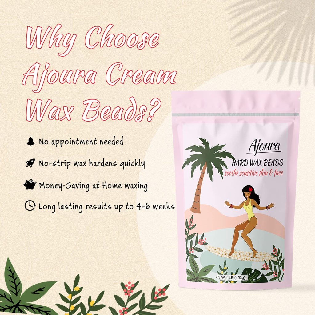 Ajoura 1lb Refill Wax Beans offer a convenient, cost-effective way to achieve salon-smooth skin at home. Designed for gentle yet effective hair removal, even on sensitive areas.
