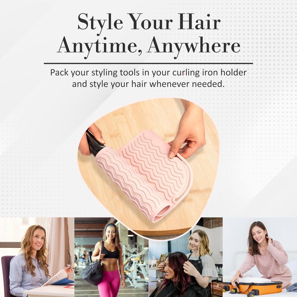 Heat Resistant Mat for Curling Iron & Flat Iron | Safe Styling Pad – LoookNow