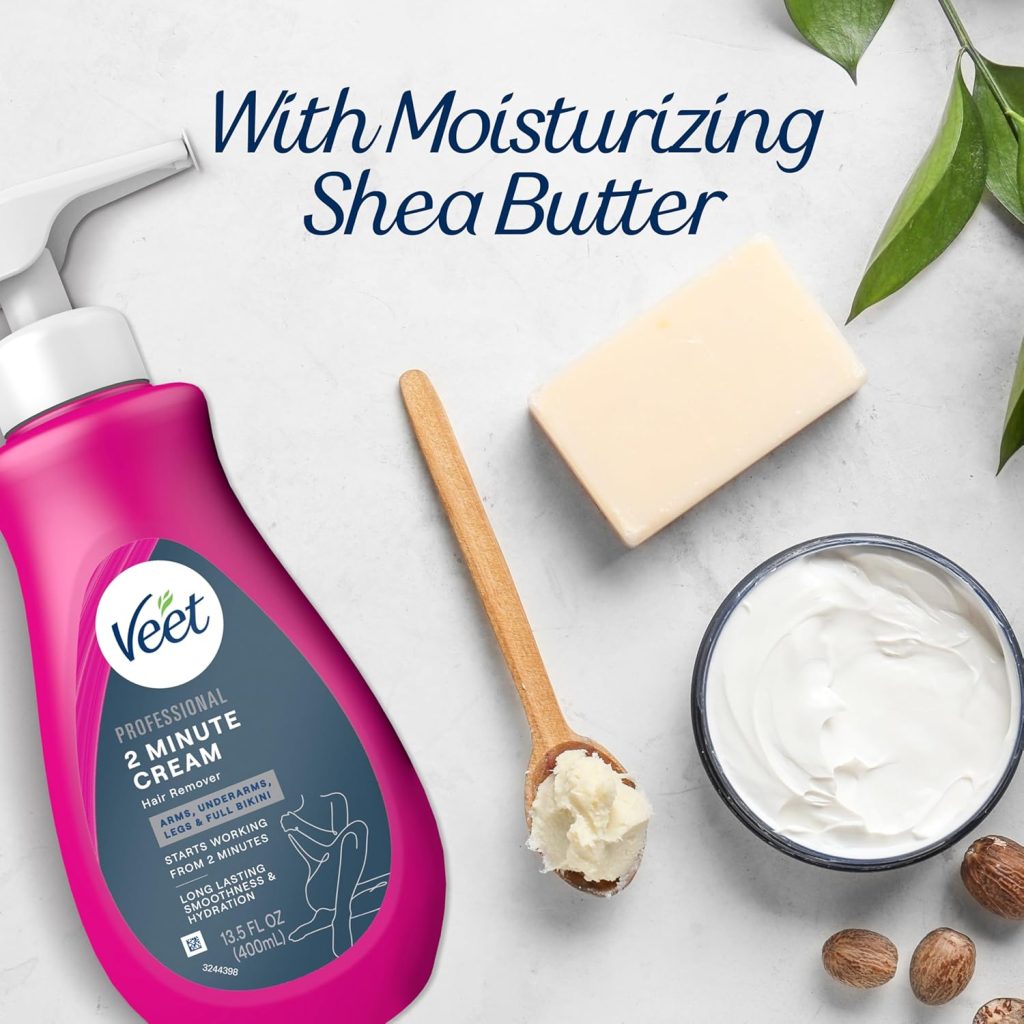 The Veet 2 Minute Hair Removal Cream is a fast-acting depilatory designed to remove unwanted hair in as little as two minutes. It offers a smoother alternative to shaving, especially for underarms, legs, and bikini lines.