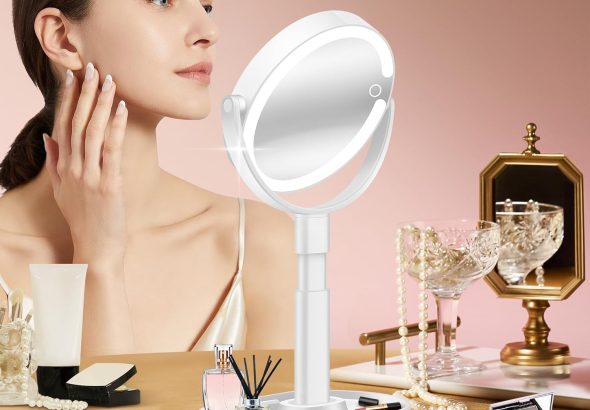 30X Lighted Makeup Mirror for Flawless Precision