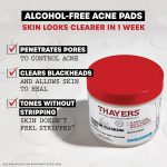 Clear Breakouts Gently with Thayers Acne Pads