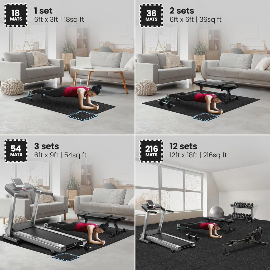 The bemaxx Gym Mats Set offers a clean, cushioned, and protective surface for workouts, helping you stay comfortable and confident even during intense sessions. Designed for durability and hygiene, it’s ideal for home fitness and multi-use spaces.