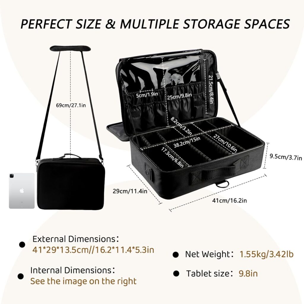Keeping makeup organized while traveling can feel impossible. After testing the GCZC Large Capacity Travel Makeup Train Case, I found it offers structured storage, protection, and easy access for both everyday users and professional artists.