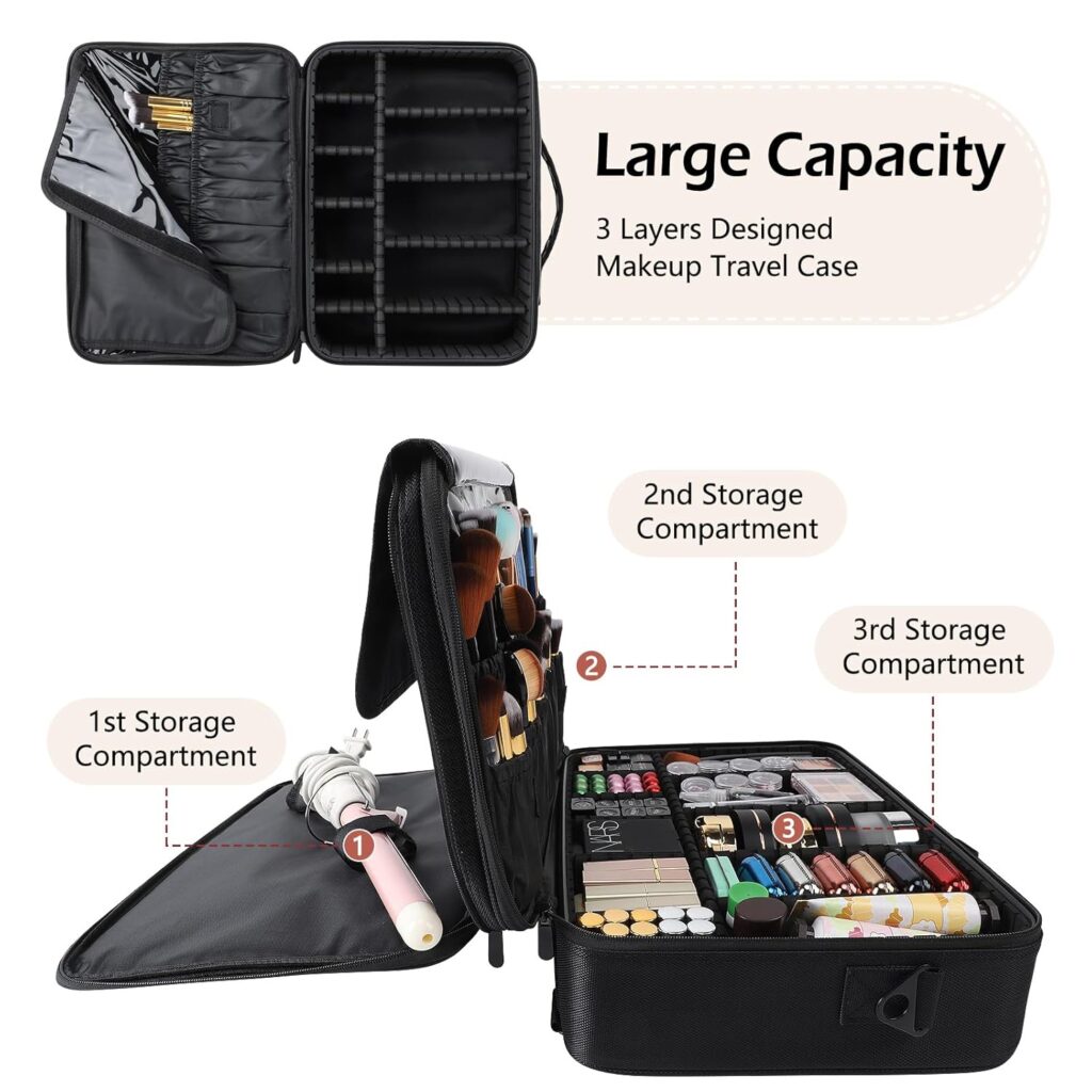 Keeping makeup organized while traveling can feel impossible. After testing the GCZC Large Capacity Travel Makeup Train Case, I found it offers structured storage, protection, and easy access for both everyday users and professional artists.