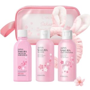Cherry Blossom Hair Care Set – Nourish & Volumize