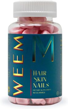 WEEM Hair Skin & Nails Gummies – Extra Strength Biotin