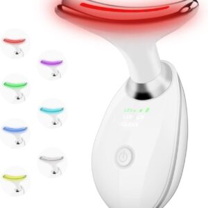 GlowPro LED Facial Massager – 7‑Color Light Therapy for Skin