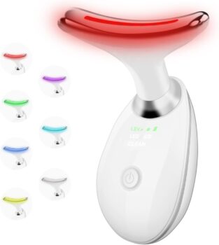GlowPro LED Facial Massager – 7‑Color Light Therapy for Skin