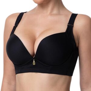 FallSweet Wireless Plunge Bra – Add 2 Cups, Back Smoothing