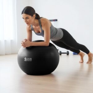 Gruper Yoga & Pilates Ball – Fitness, Therapy & Office Chair