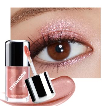 LuxeGlow Liquid Metallic Eyeshadow – Longwear Shimmer