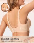 Wireless Bras for Women No Underwire Jelly Bras Seamless Push Up Full Coverage Bralettes Comfortable Everyday Bra
