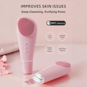 LumiClean 2-in-1 Face Scrubber – Deep Pore Clean