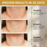 Anti Aging Firming Neck Cream, 5-IN-1 Face Tighten and Lift Neck Cream, Anti Wrinkle Neck Retinol & Collagen Cream, Chest Neck & Face Lifting|Repairing|Moisturzing Skin Care for Men & Women - New