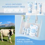 Milk Skin Care for Kids Gift Set - Milk Skincare for Teens 10-12, Kids Skin Care Set for Girls Ages 8-12 Shrink Pores, Hydrating, Teen Skin Care Kit Christmas Gifts for Teenage Girls Friends Moms