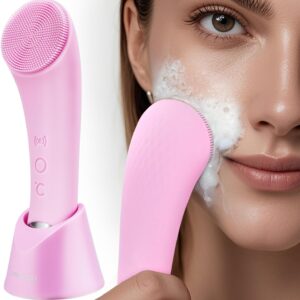 PRITECH Facial Cleansing Brush – Deep Clean & Heat Massage