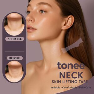 Tonee Skin Neck Lifting Tape – Invisible Instant Firming Strips