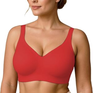 Jelly Wireless Bra – Seamless Push-Up Full Coverage Support