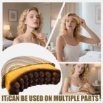 2PCS Aeki Lymphatic Contour Face Brush,Eteross Brush,Lifting and Firming,Soft Bristle Contour Massage Tool to Relieve Fatigue, Ergonomic Design for All Skin Types