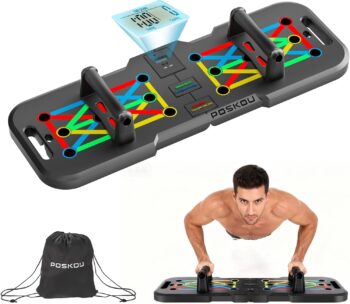 ProFit Push-Up Board – Foldable Counter for Full-Body Strength